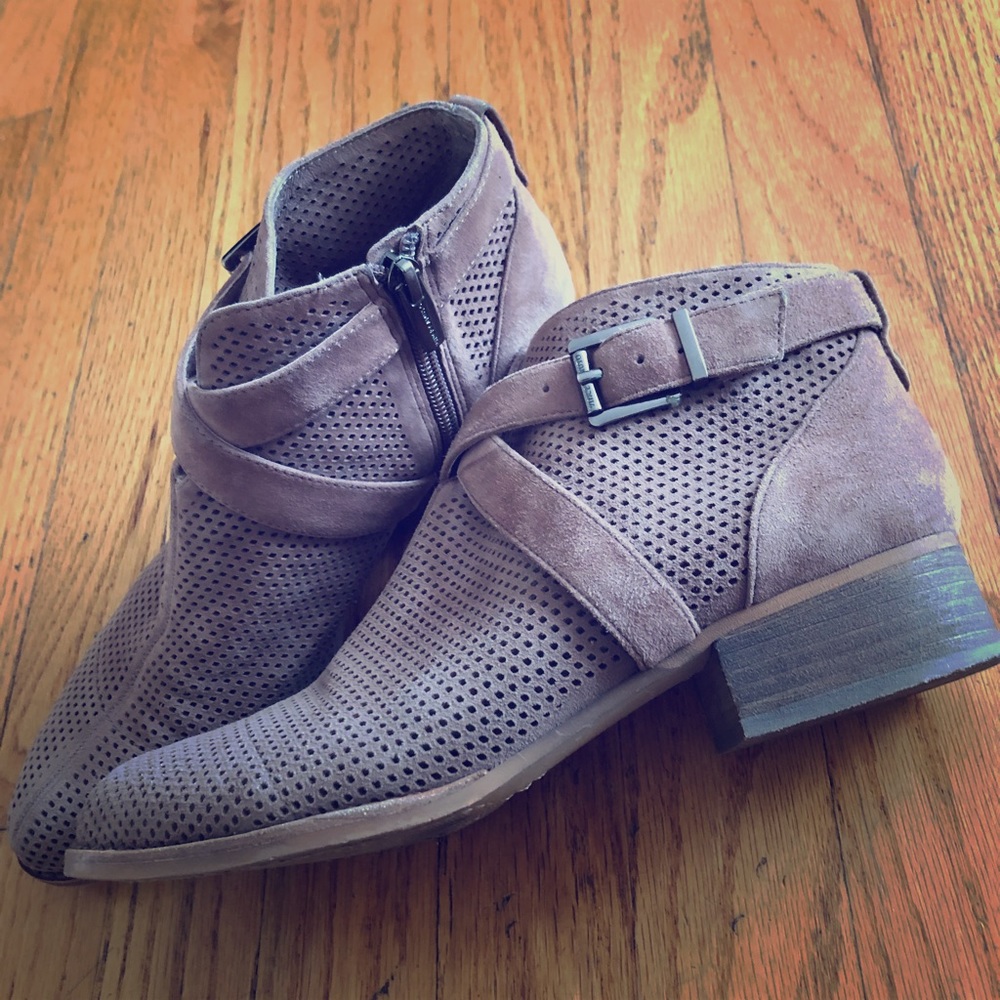 Vince Camuto suede booties